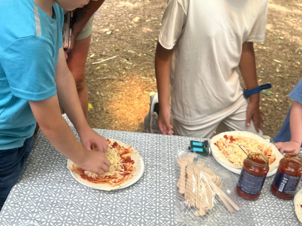 Pizza making